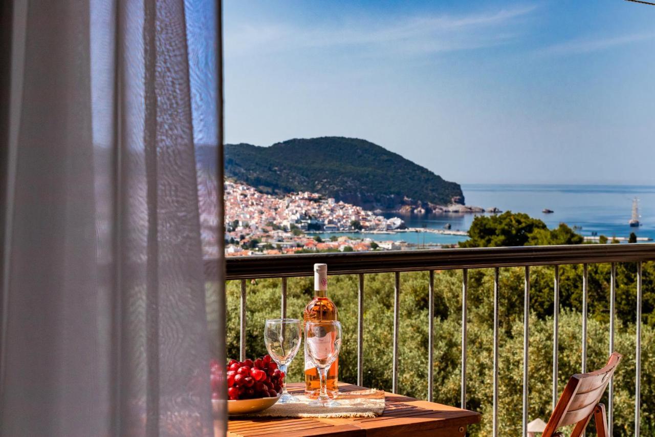Giasemi Apartments Skopelos Eksteriør billede